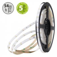 LED pásek SMD3528 WW, 30LED, IP20, 5m, 24V, 2,4 W/m