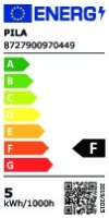 LED žárovka PILA 4,7-50W GU10W 36D ND