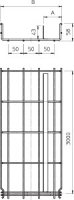 OBO 6006458 Mřížový žlab GRM GRM-T 55 500 G