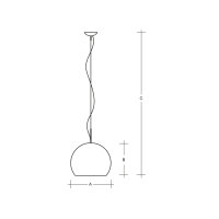 Závěsné svítidlo Nemesis 420mm 1x19W LEDW E27 bílá LUCIS ZL1.11.N400.60