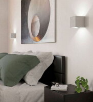 Nástěnné svítidlo VALMONTONE LED bílá 2X1,5W IP20 EGLO 901051