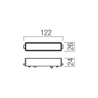 XTINY MAGNETIC LINEAR FLOODLIGHT 122mm 5