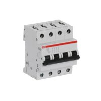 S204-C50 4 fázový jistič 50 A char. C 6kA ABB 2CDS254001R0504