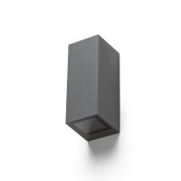 DESMOND II nástěnná antracitová 230V GU10 2x35W IP44 RENDL R13611