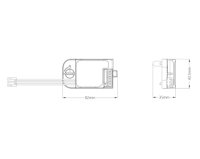 DAMP PROOF / BATTEN COMBO SENSOR SENSOR LS PD 8 MW INT LEDVANCE 4099854521461