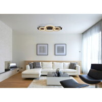 Stropní svítidlo JAYDEN černá matná 50W 3000K GLOBO 48034A-50