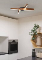 Stropní svítidlo FOLCINO-Z LED-RGB/CCT 36W IP20 černá/bronz EGLO 901863