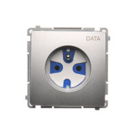 BMGD1.01/43 Zásuvka jednonásobná DATA, s