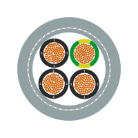 Ovládací kabel ÖLFLEX 191 CY 4G25 LAPP 3023132