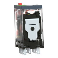 Schneider RXM3AB2F7 Miniaturní 3P, 10 A, 120 V AC s LED (obj.množství 10 ks)