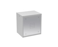 Nástěnný nýtovaný rozvaděč GrandN DUO 12U s plechovými dveřmi,hl.450mm 83000384
