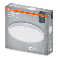 CEILING LUXO SILVER ? 49 cm 36W 4000K IP20 SILVER OSRAM 4099854652424