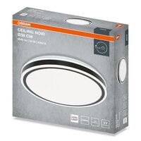 CEILING NOIR ROUND ? 38 cm 24W 4000K IP20 OSRAM 4099854663628