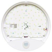 Stropní LED svítidlo s PIR senz.,15W, 1300lm, 4100K, IP44 ECOLITE WHST71-LED