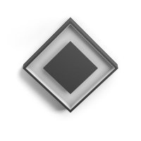 Sand led stropní 1x6W/600lm/2700K