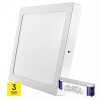 Set: LED PANEL PŘ.ČTV 24W IP20 WW B+tria