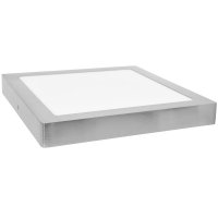 SMD panel přisazený 17x17cm, 12W, 4100K, IP20, 880lm ECOLITE LED-CSQ-12W/41/CHR