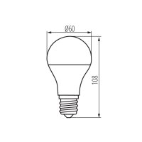 Světelný zdroj LED XLED A60 M 7W-WW KANLUX 33514
