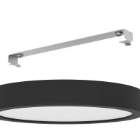 Stropní svítidlo FUEVA 5 LED d210 černá 3000K 17W IP44 EGLO 900653