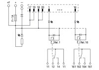 propojovací modul pro systémovou kabeláž, Konektor dle DIN 41651 20pól.