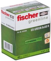 Hmoždinka s límečkem dlouhá UX 6 LR GREEN FISCHER 524855