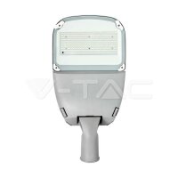 LED Solar Street Light SAMSUNG Chip 50W White Body 4000K V-TAC SKU7837