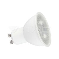 LED Spotlight SAMSUNG CHIP GU10 7.5W 110° With Lens 4000K, VT-292-N SKU21873