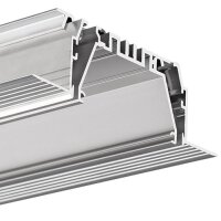 Systém LED hliníkových profil ů do sádrokartonu MOD-KOZE-50 2m, stříbrná