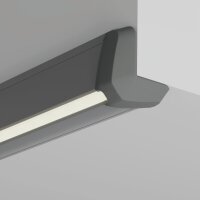 LED hliníkový profil KLUŚ ROGER 3m, stříbrná ALUMIA A06885A_3