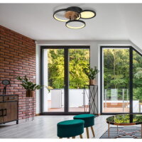 Stropní svítidlo SID černá LED 30W 230V, 1500lm, 3000K GLOBO 67273-30