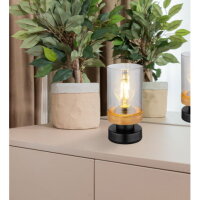 Stolní svítidlo FINCA černá 1xE27, max. 40W 230V GLOBO 15557T
