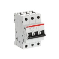 S203M-D4 3 fázový jistič 4 A char. D 10kA ABB 2CDS273001R0041