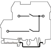 Nožová rozpojovací svornice UDMTK 5-TWIN-P/P PHOENIX CONTACT 3101126
