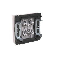 Kryt spínače ABB LEVIT M trojnásobného, perleťová/ledová bílá 3559H-A00666 68