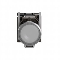 Schneider xB4BW31G5 Ovládač stiskací prosvětlený,lícující,1 Z+1V,110...120V,bílý