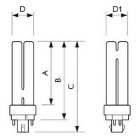MASTER PL-C Xtra 26W/840/4P G 24 q-3