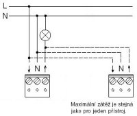 Spínač pohybový triak (kužel, úhel 90°) 3299C-C22100 B1 jasně bílá Classic ABB