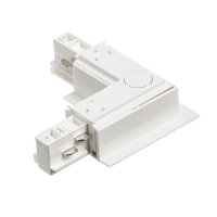 EUTRAC L spoj vnitřní pro zápusnou lištu bílá 230V RENDL R11345
