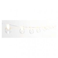 LED světelný řetěz - žárovky, 2,25 m, 3x AA, vnitřní, teplá bílá EMOS DCGW05
