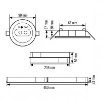 EN10061301 Nouzové svítidlo SLG EL LED 3