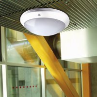 Stropní a nástěnné svítidlo Polar 380t bílá 100W IP65 E27 COMPOLUX 916933/08