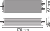 LED driver LEDVANCE 1-10 V DIM OUTDOOR PERFORMANCE -60/220-240/24/P