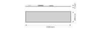 LED panel LEDVANCE BIOLUX HCL PANEL ZIGBEE GEN 2 1200 S 37W TW ZB