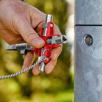 KNIPEX Univerzální klíč Stavebnictví pro běžné skříně a systémy zavírání 90 mm