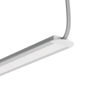 Záslepka s otvorem KLUŚ MICRO-LNK-OTW pro AL profil, šedá /24429/ C24427C02TW