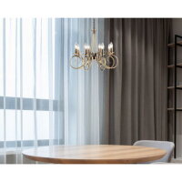 Závěsné svítidlo TRUNCATUS mosaz 8xE14, max. 40W 230V GLOBO 69003-8