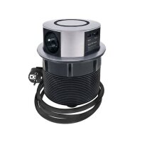 3z + USB A+C 20W PD, Wireless 10W, výsuv