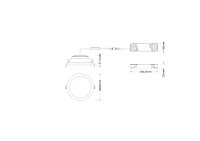 DOWNLIGHT COMFORT DALI OPAL D150 P 18W MS 940 OP WT LEDVANCE 4099854490965