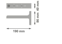EMERGENCY EXIT SIGN ACCESSORIES FLAG KIT LEDVANCE 4099854232145