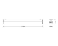 BATTEN COMBO 600 V 18W MS 840 IP20 WT LEDVANCE 4099854528910